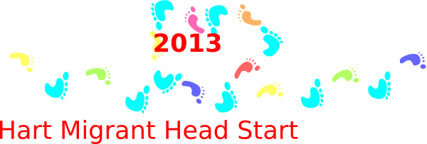 Baby Footprints Clip Art At Clker - Support (600x203)