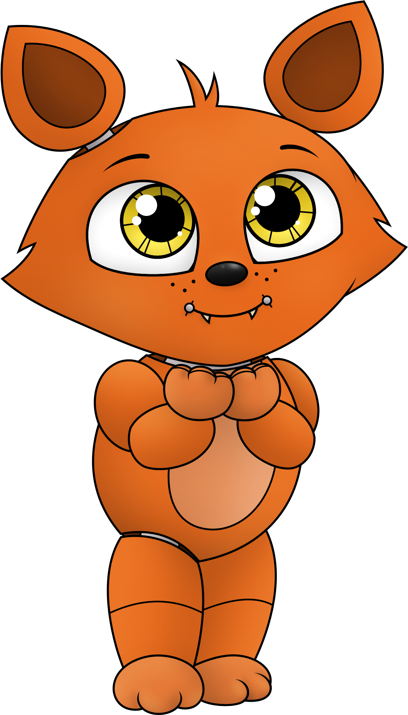 Baby Foxy - Baby Foxy Five Nights At Freddy's (1534x2439)