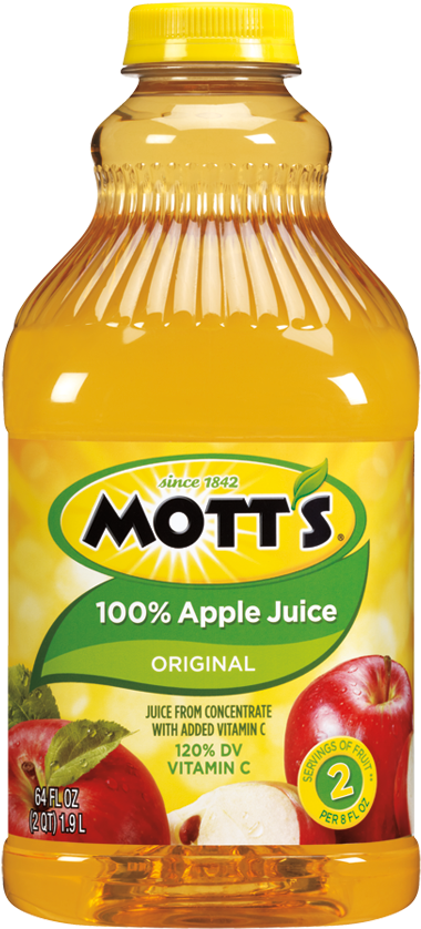 Graphic Apple Juice 451kb - Mott's Juice (477x900)