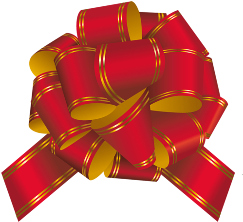 Exclusive Red - Noeud De Cadeau Png (500x473)