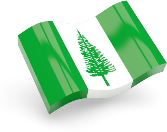 Illustration Of Flag Of Norfolk Island - New Zealand Flag Png (640x480)