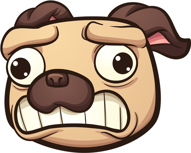 Pug Puppy Clip Art - Pug Puppy Clip Art (618x618)