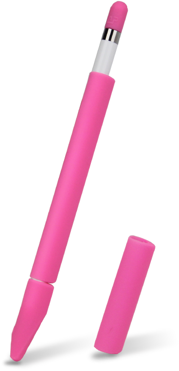 苹果笔套apple Pencil防滑保护套ipad Pro笔套配件硅胶防丢防摔套 - Writing (800x800)