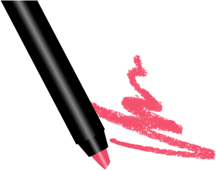 "millennial Pink" Matte Lip Liner Pencil - The Clique (500x500)