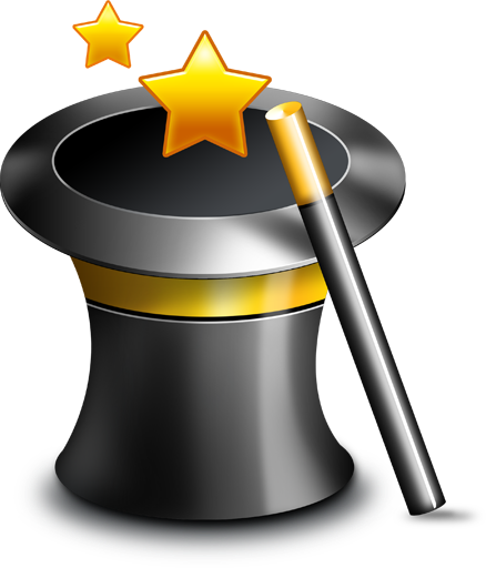 Magician Hats - Magician Hat (438x512)