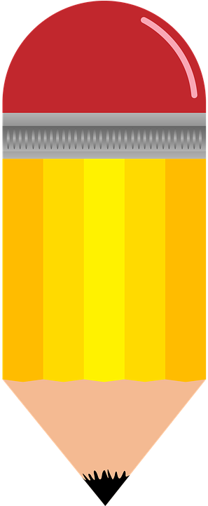 Yellow Pencil Cliparts 27, Buy Clip Art - Lapiz Amarillo Dibujo (360x720)