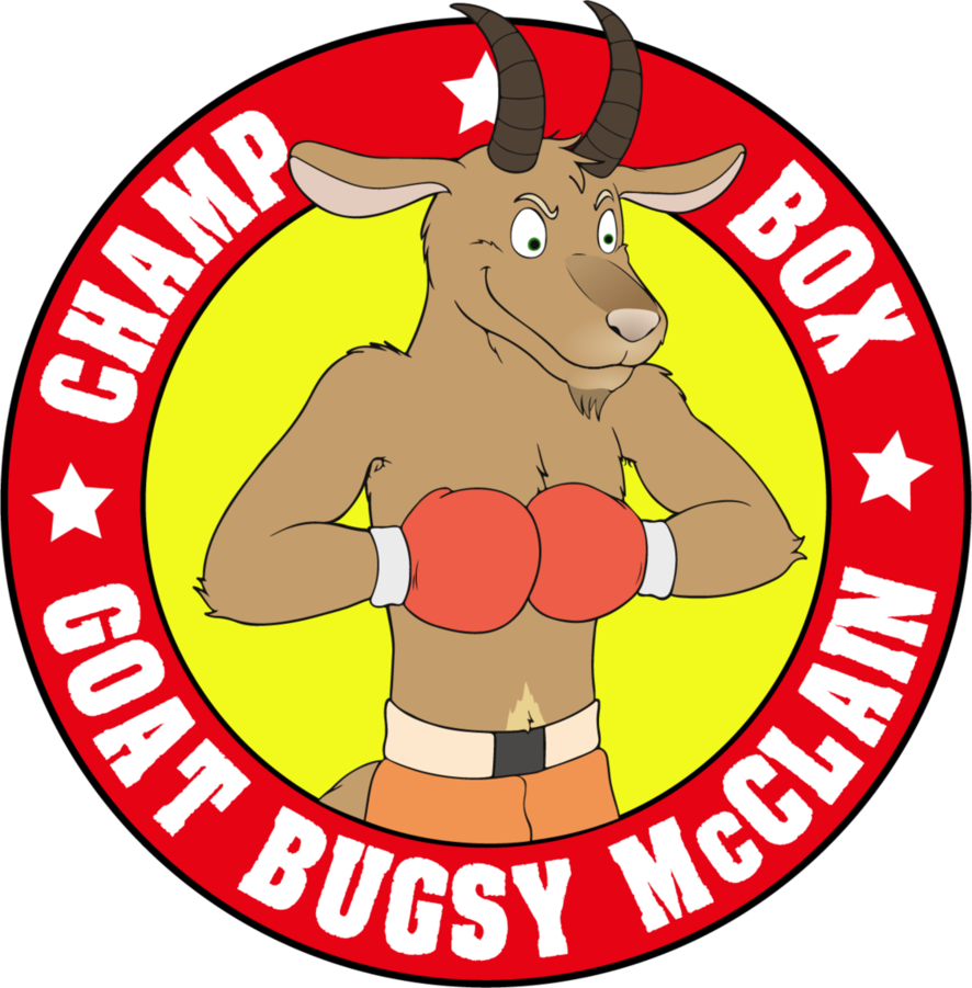 Goat Bugsy Mcclain By Sagadreams - Blank Clock (886x901)