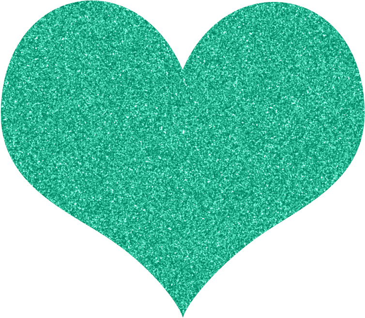 Hearts Clipart Gold Glitter Heart - Glitter Heart Clipart (800x675)