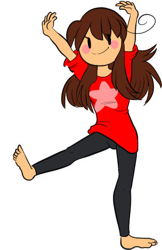 Happy Dance Andy - Cartoon (400x600)
