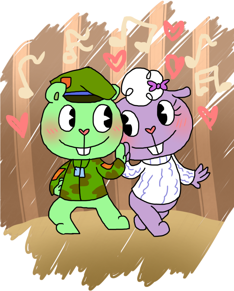 Happy Tree Friends - Happy Tree Friends Love (774x1032)