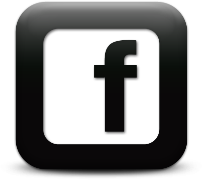 Join Us On Facebook - Black And White Facebook Png (512x512)