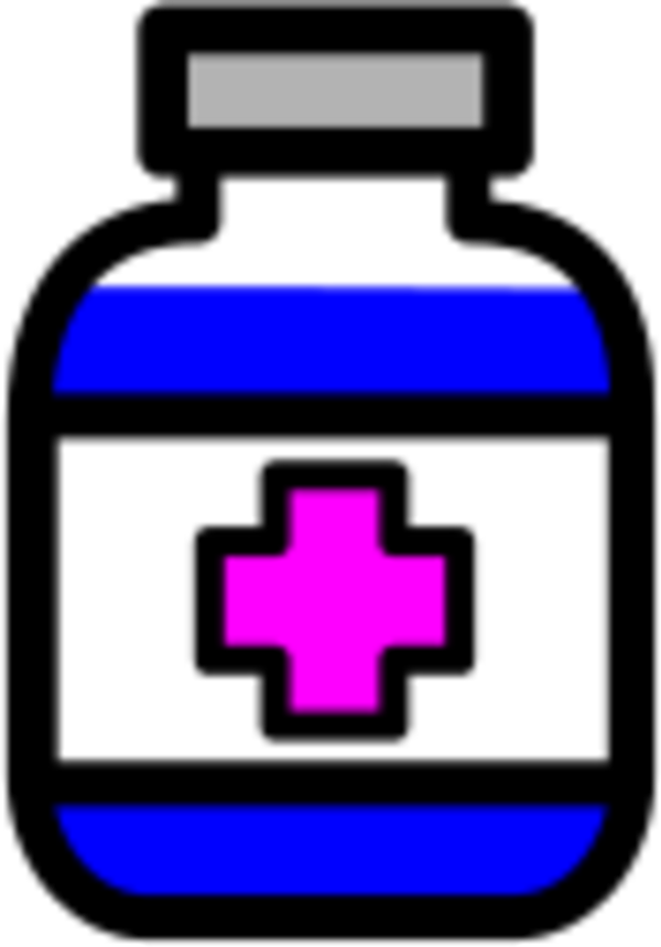 Liquid Clipart Medicine Bottle - Medicine Clipart (600x860)