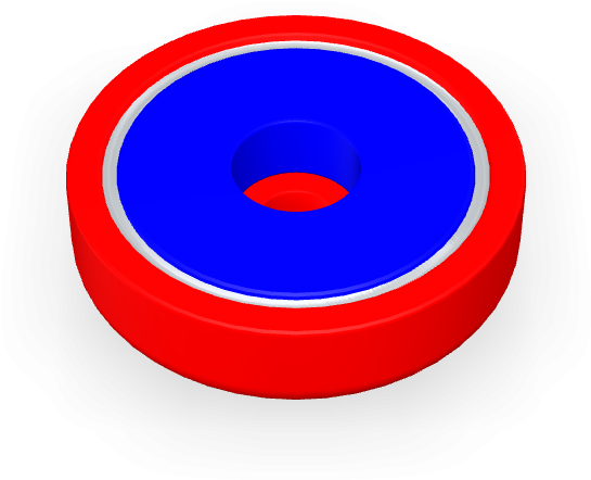 Pot Cap Neodymium Φ32mmxφ5 - Circle (720x720)