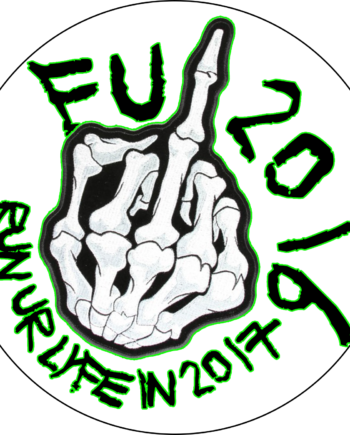 Current Events - Skeleton Middle Finger Throw Blanket (350x435)