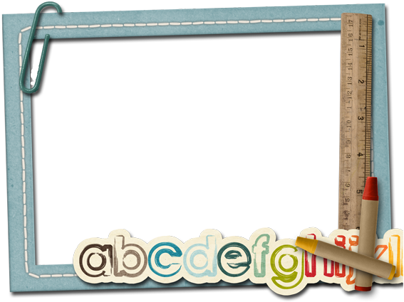 School Picture Frames Wasikhan - School Frame Png (600x441)