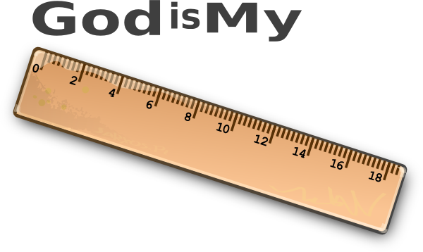 God Is My Ruler Clip Art At Vector Clip Art Online - God Is My Ruler (600x358)