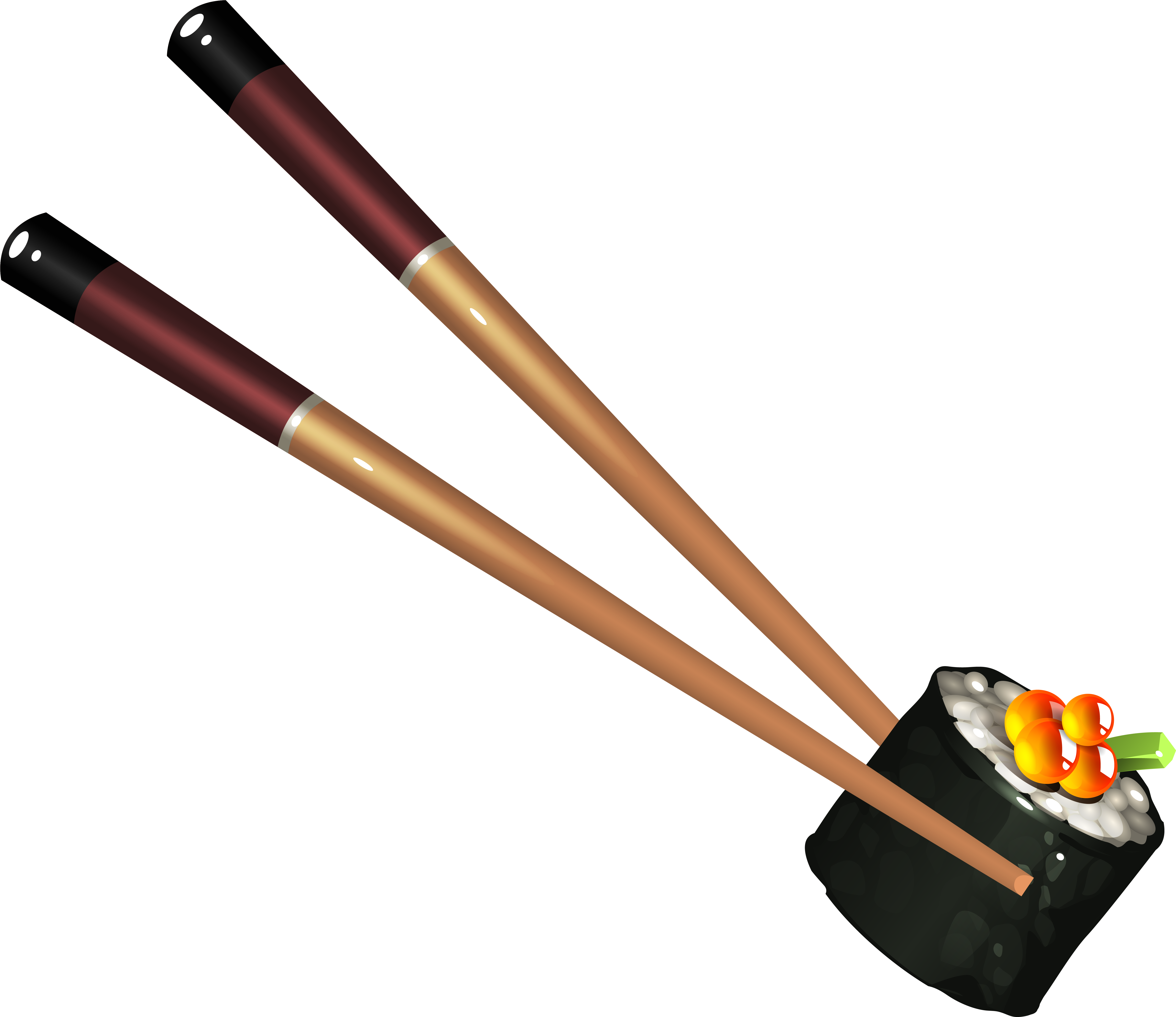 Sushi Clipart Transparent - Clipart Sushi Png (6091x5271)