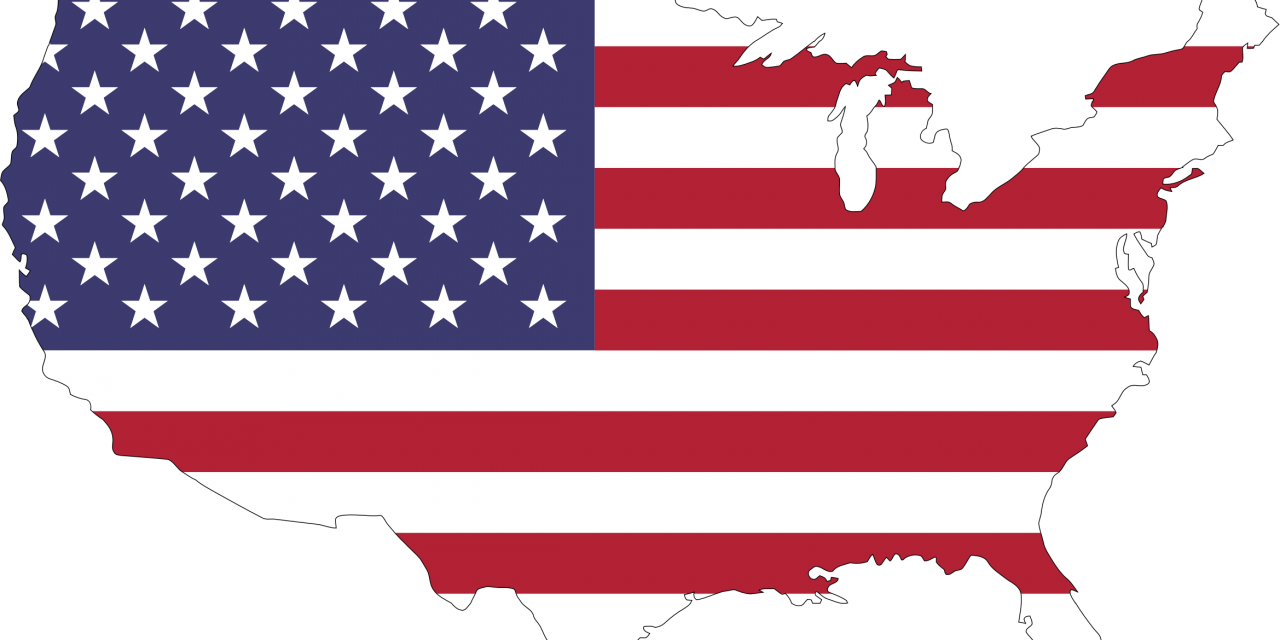 The Liberal Agenda - Usa Flag Map (1280x640)