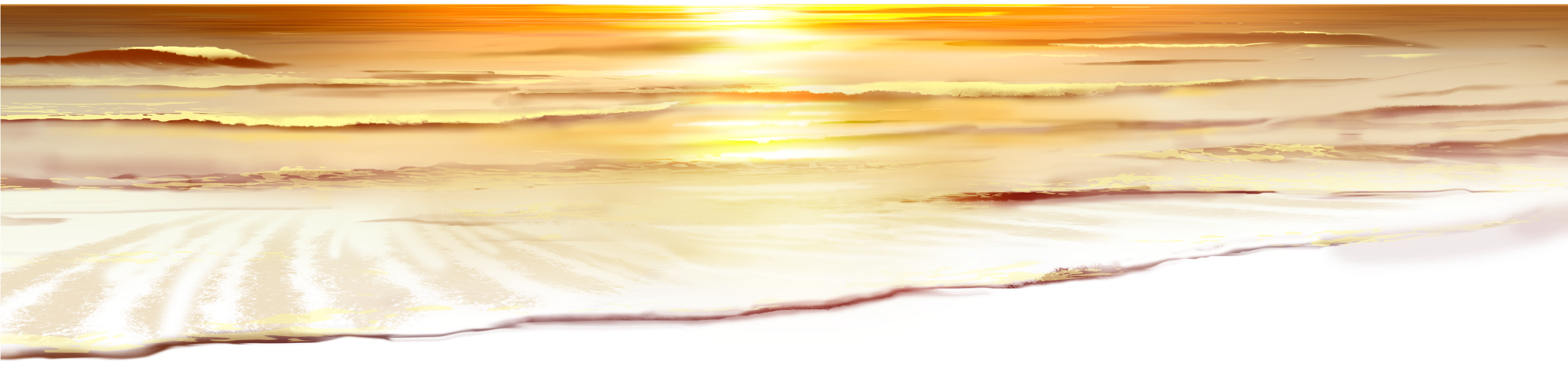 Sunset Clipart Transparent - Sunset Png (2953x1769)