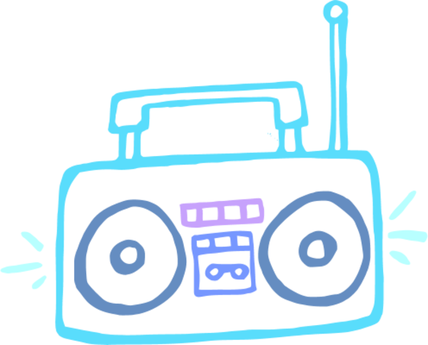 Stereo - Clipart - Stereo Clipart (600x484)