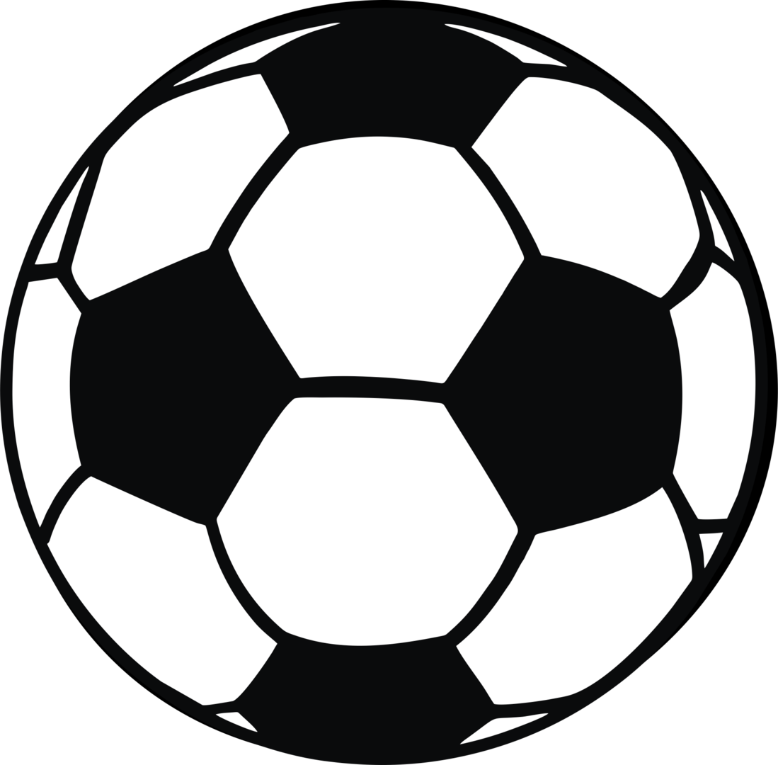 Explore Soccer Ball, Png, And More - Football Icon (1099x1080)