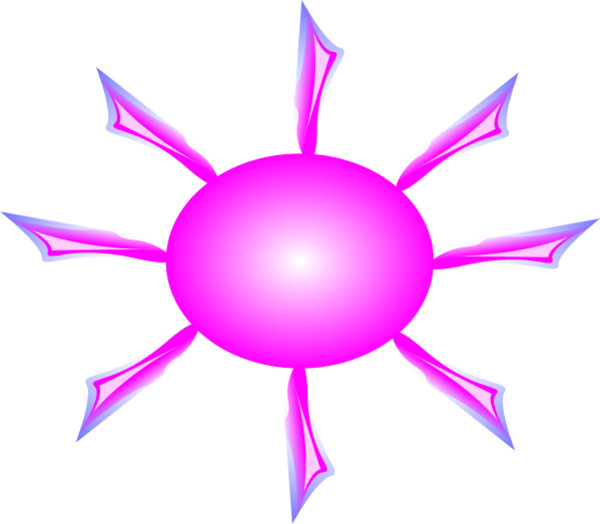 Small Sun Clipart - Ship Wheel Silhouette (600x524)