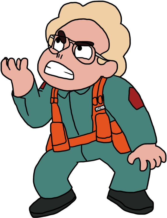 Steven The Radar Technician By Qemma - Cartoon (823x970)