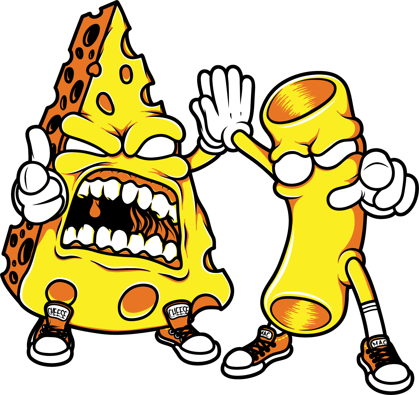 Mac And Cheese - La Bella Y La Bestia Lumiere Y Ding Dong (1441x1358)