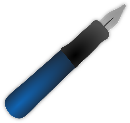 Pen, Fountain Pen, Pencil, Bluem Write, Writing - Pen (640x604)
