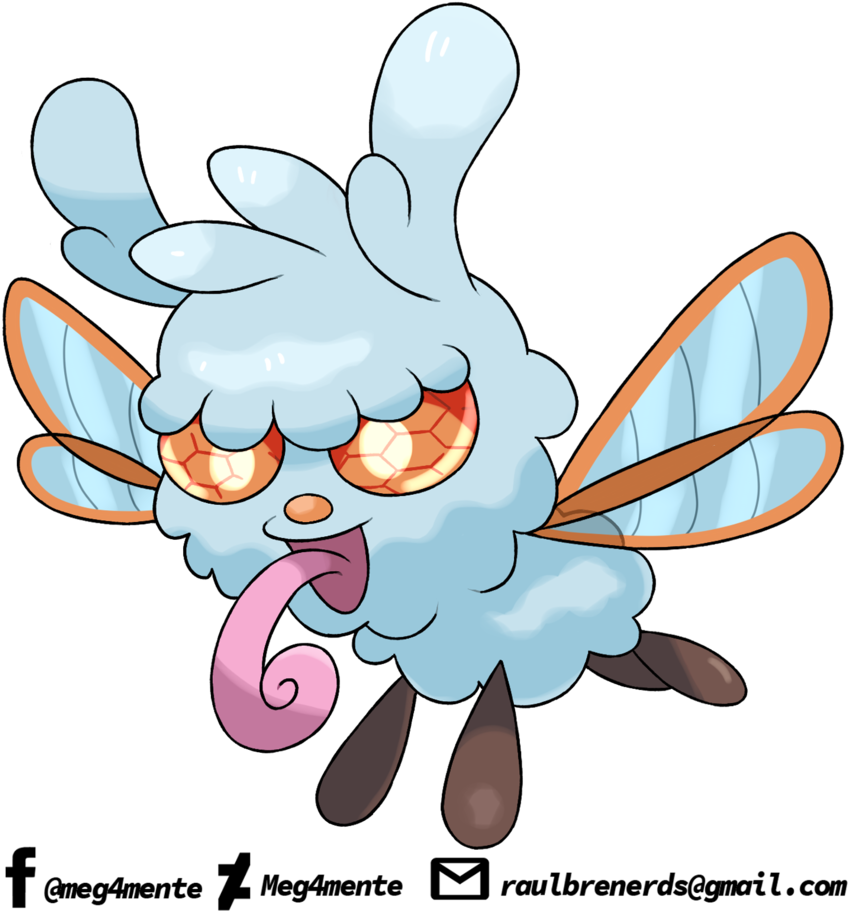 Normal / Bug Species - Pokédex (867x921)