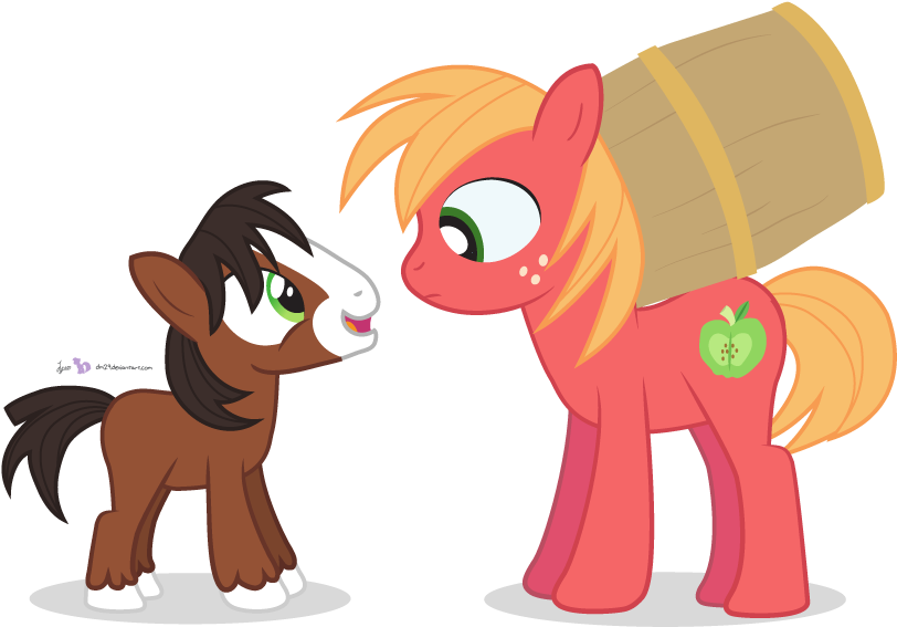 Mac And Shoes By Dm29 - Mlp Big Mac Trouble Shoes (900x650)