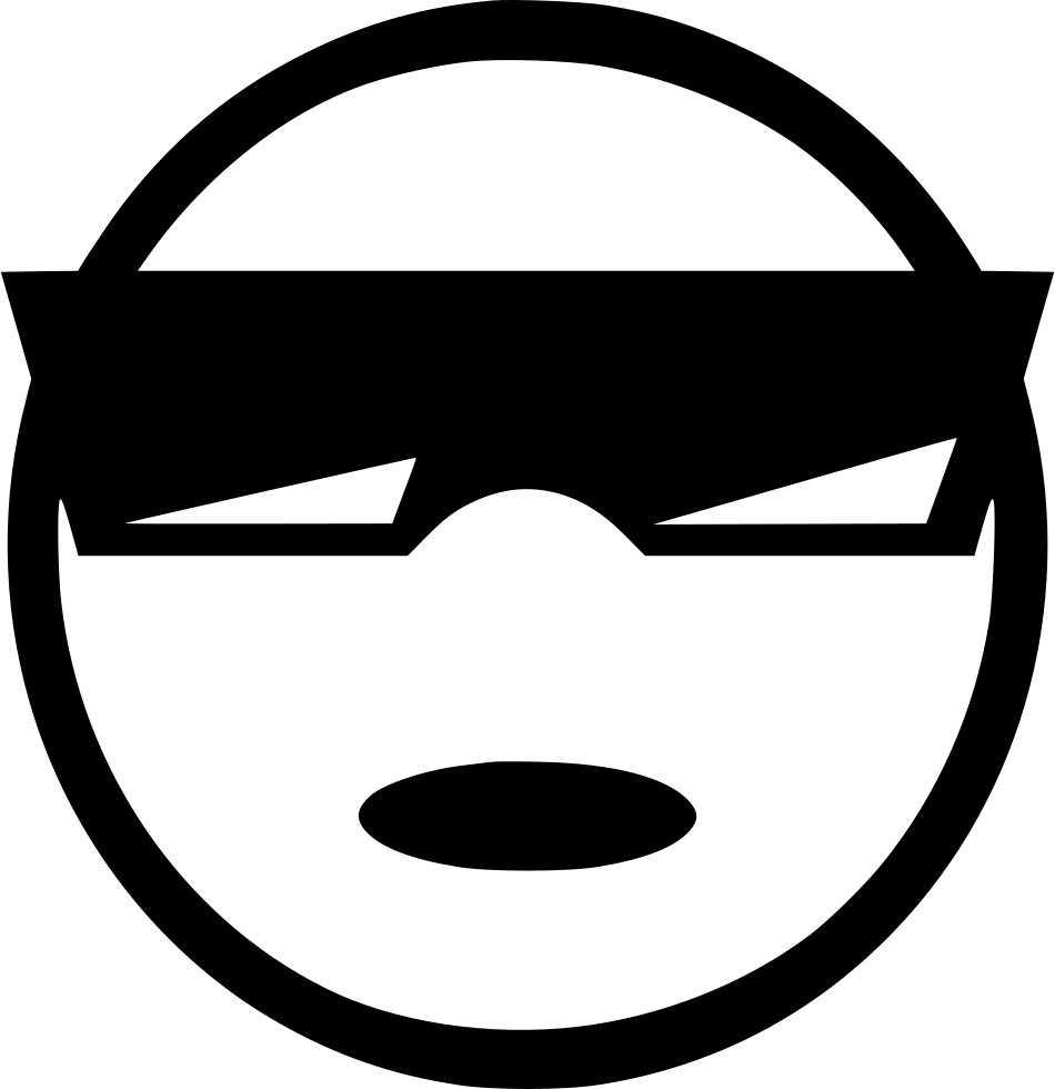 Cool Man Wow Emotion Smiley Comments - Cool Circle Picture Png (950x980)