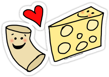 1 - - Macaroni And Cheese Cartoon (375x360)