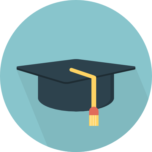 Student Hat Free Icon - Student Hat Icon Png (512x512)