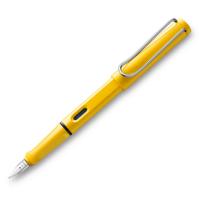 Vellumandsteel Lamy Yellow Fountain Pen - Lamy Pens Yellow (400x400)
