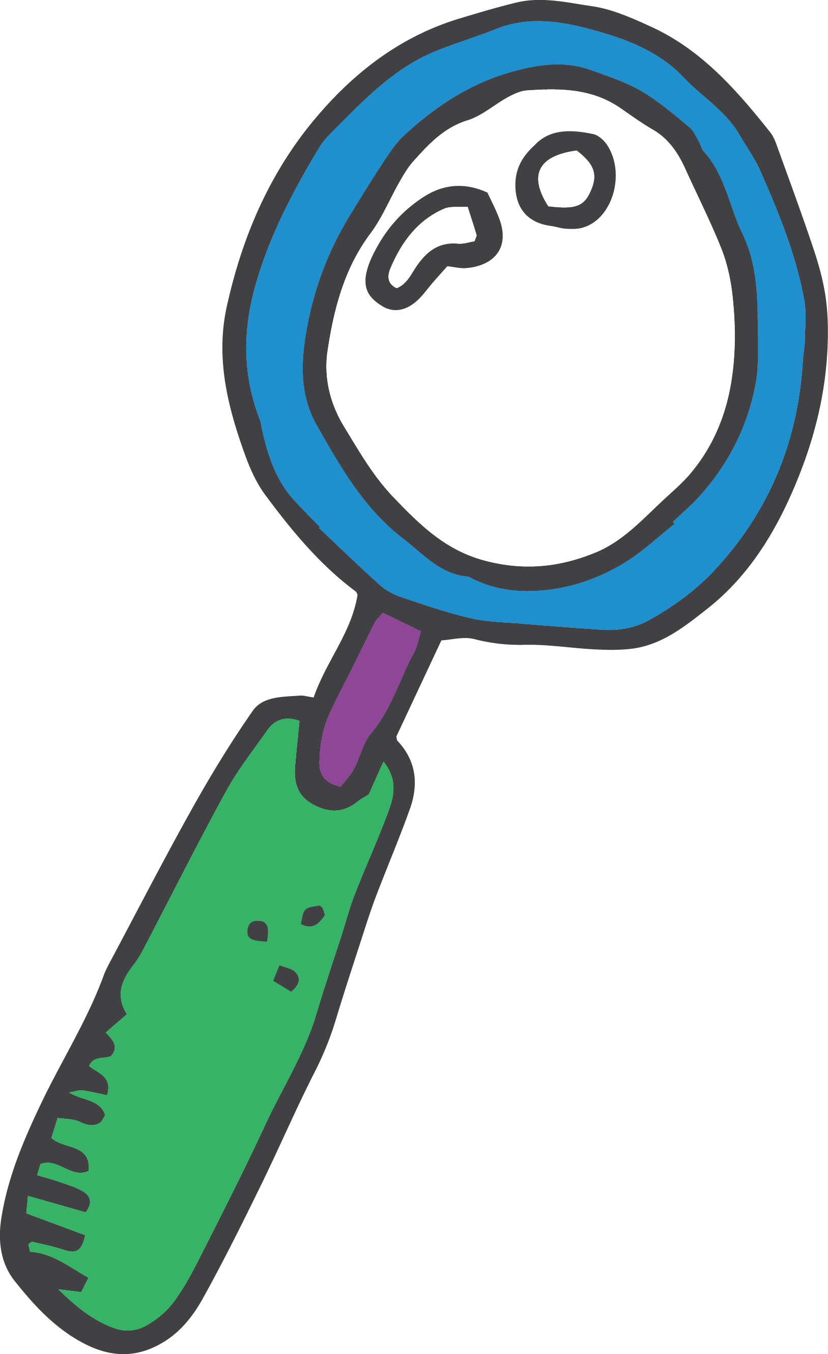 Magnifying Glass Euclidean Vector Clip Art - Magnifying Glass Euclidean Vector Clip Art (1627x2659)