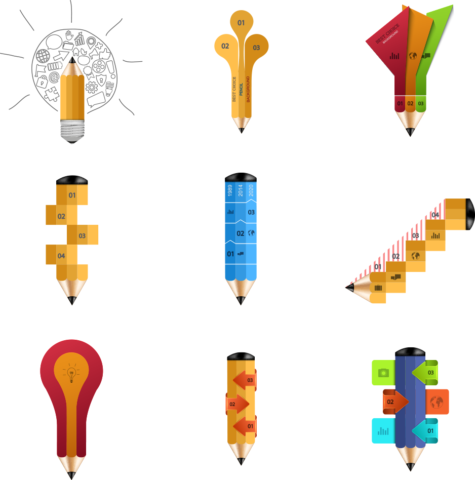 Pencil Chart Euclidean Vector - Pencil Chart Euclidean Vector (938x948)