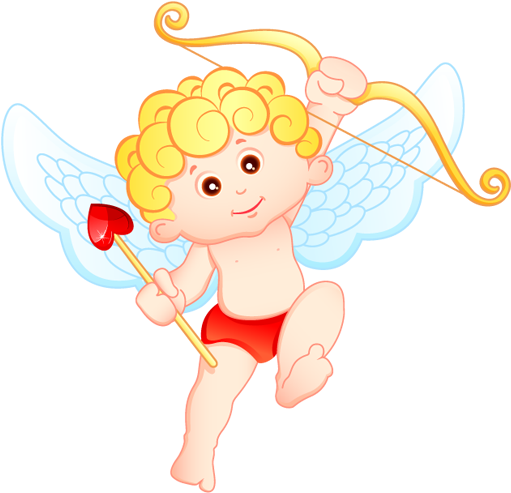 Cupid Computer Software Cartoon Clip Art - Cute Cupid (512x512)