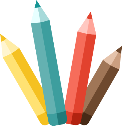 Color Pencil Cartoon - Color Pencil Cartoon (500x500)