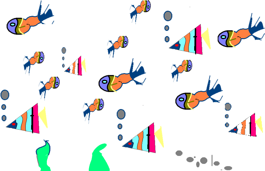 Graphic Design Fish Clip Art - Graphic Design Fish Clip Art (962x613)