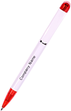 Card Reader Red Ball Pen - Card Reader (284x426)