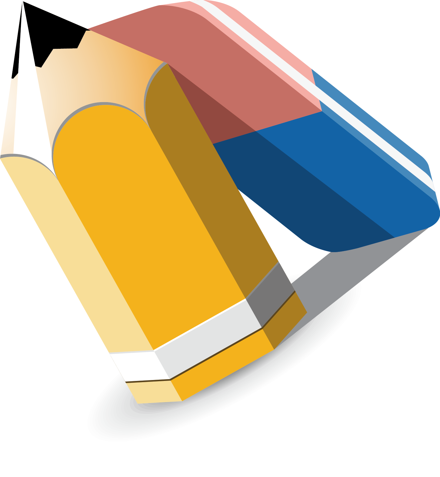 Large Pencil Eraser Elements - Large Pencil Eraser Elements (1452x1574)