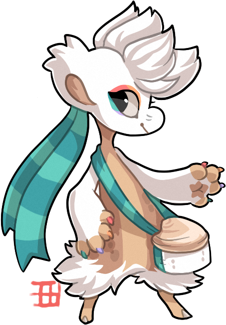 #589 Blessed Bagbean W/m - Cartoon (475x665)