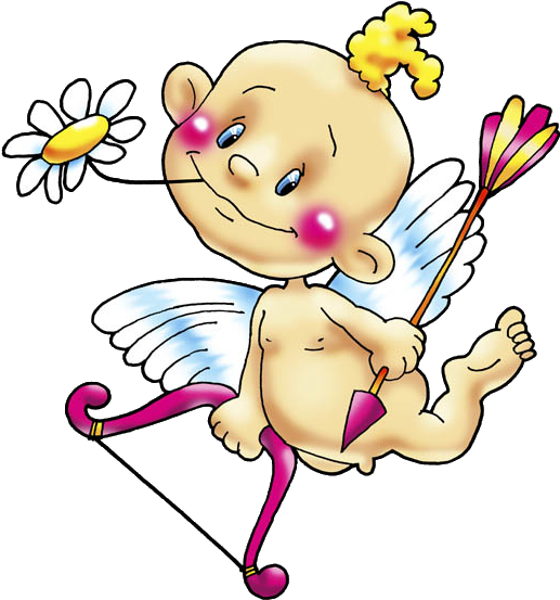 Tubes Anges Fees - Клипарт День Влюбленных Прикольные (541x565)