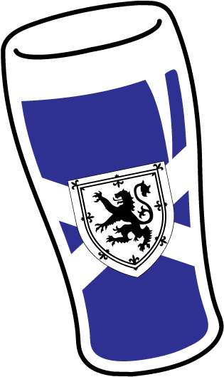 Scotland Flag Beer Glass T-shirt - Scotland Beer Glass Scottish Pride Drinking Juniors (689x677)