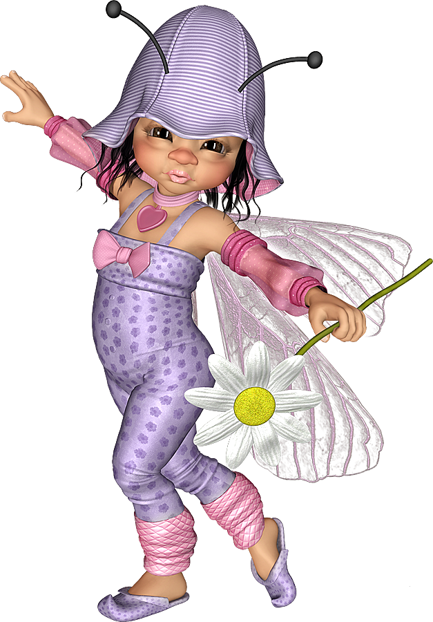 Fairy Poser Tubes Png (627x900)