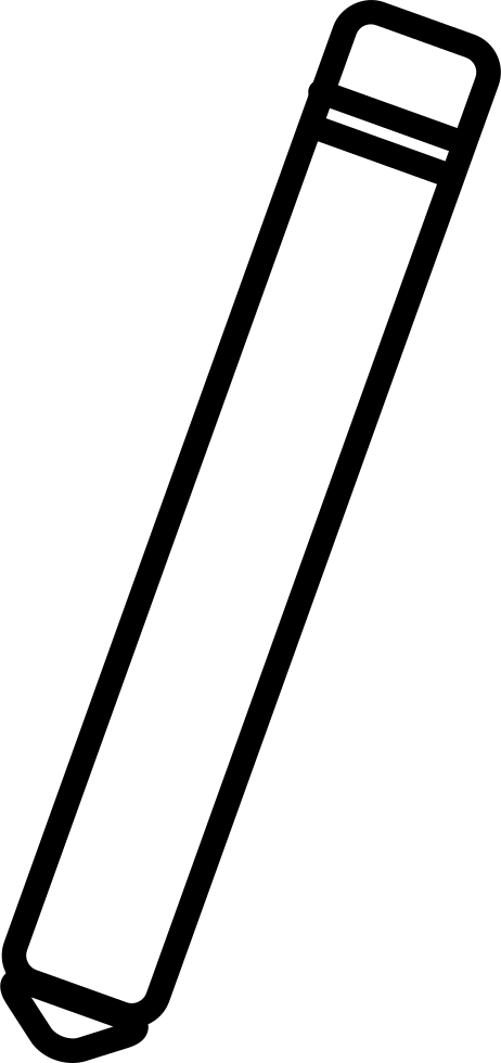 Pencil Outline Comments - Pencil (462x980)