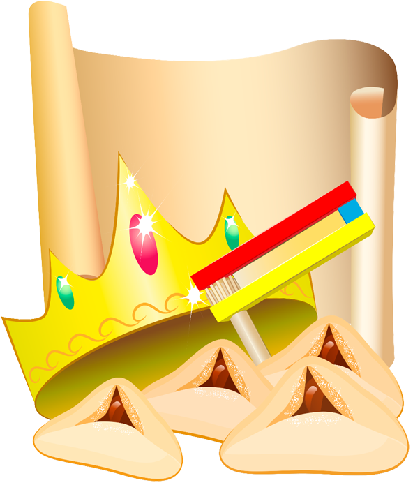 Holiday Events - Purim Clipart (600x696)