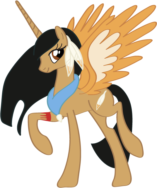 Princess Pocahontas By Melody-serenata - Pocahontas Mlp (600x800)