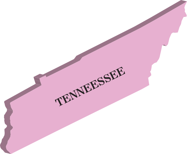 Tennessee Clipart Tennessee Outline - Tennessee Map Clip Art (1280x1052)
